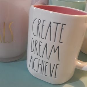 Rae Dunn CREATE DREAM ACHIEVE MUG